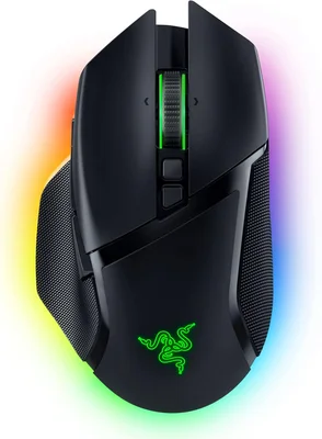 Razer Basilisk V3 Pro Wireless Gaming Mouse: HyperScroll Tilt, 30K DPI