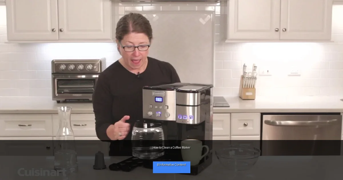 How to Clean a Coffee Maker