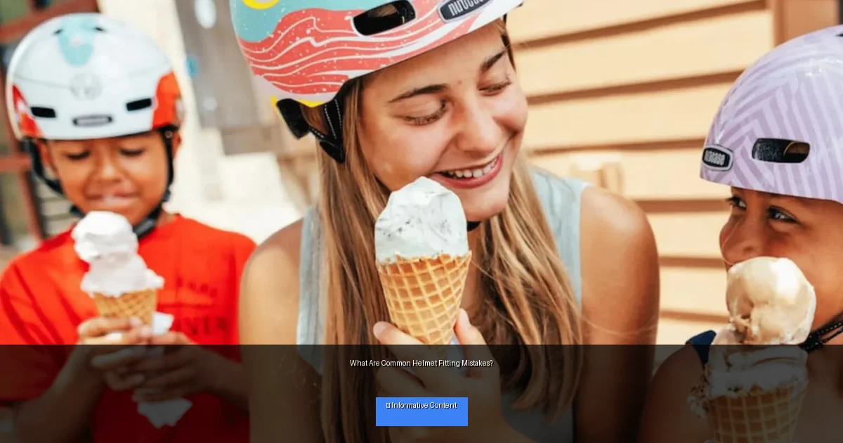 What Are Common Helmet Fitting Mistakes?