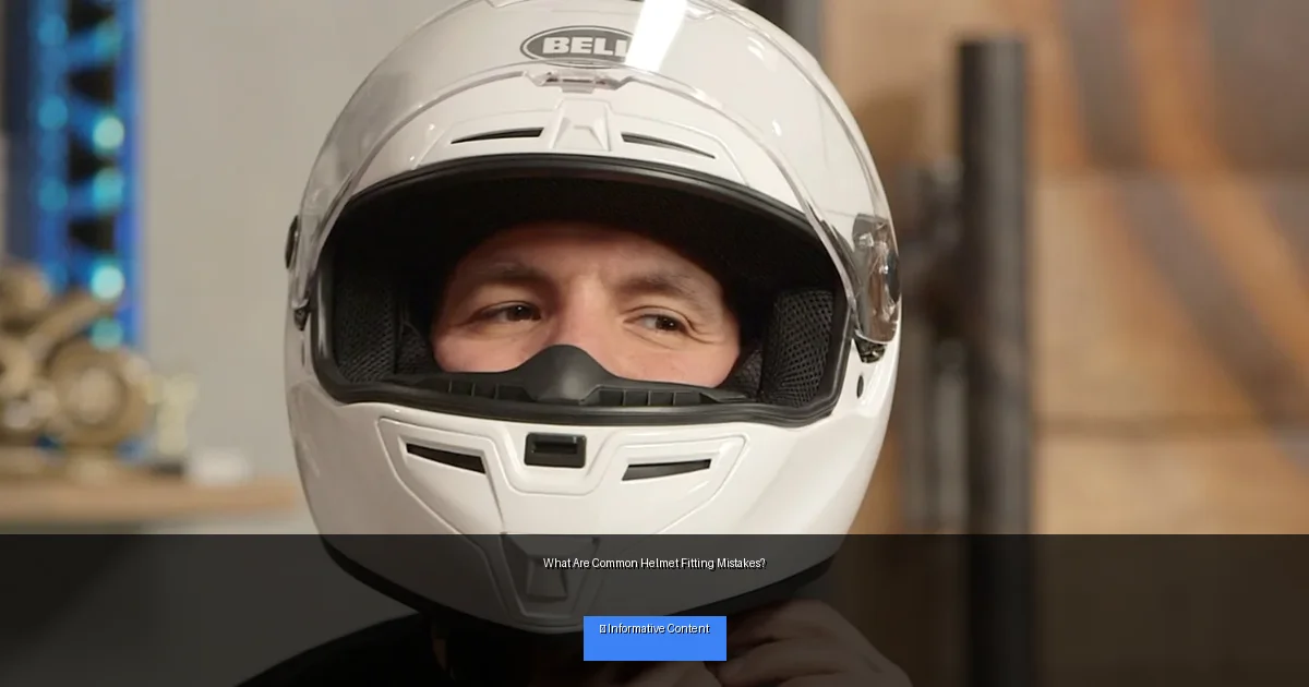 What Are Common Helmet Fitting Mistakes?