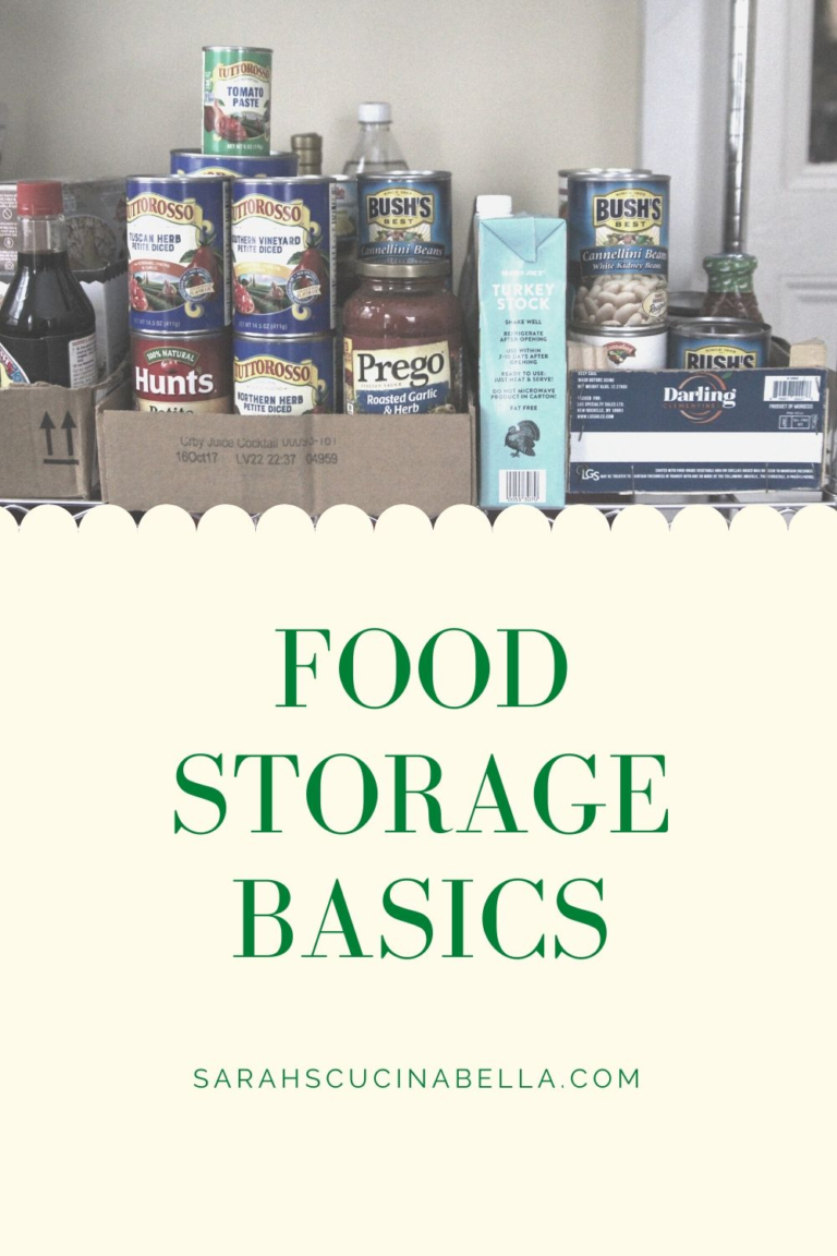 Beginner Guide to Food Storage: Safe and Efficient Practices